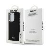 DKNY DKHMP14LSMCHLK iPhone 14 Pro 6.1czarny/black hardcase Liquid Silicone Small Metal Logo MagSafe